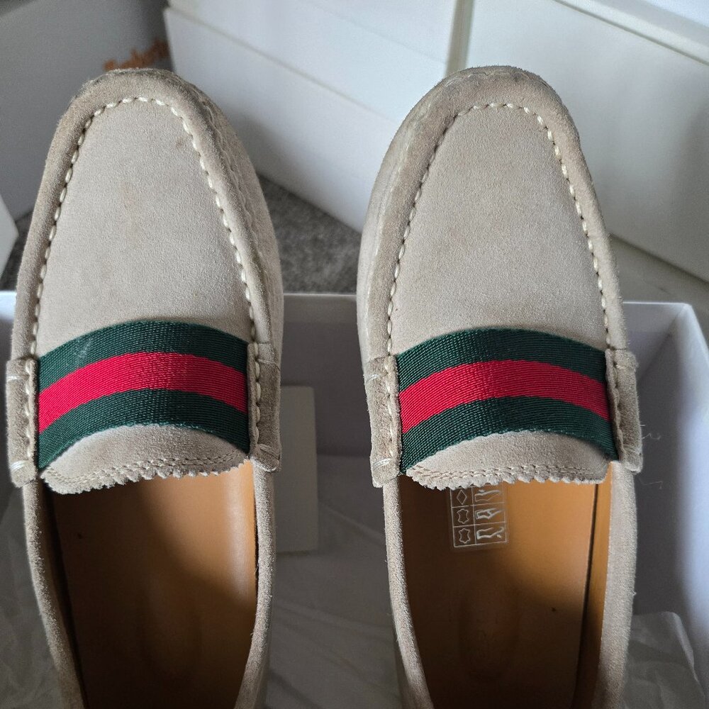 Kids Gucci AUTHENTIC suede loafer